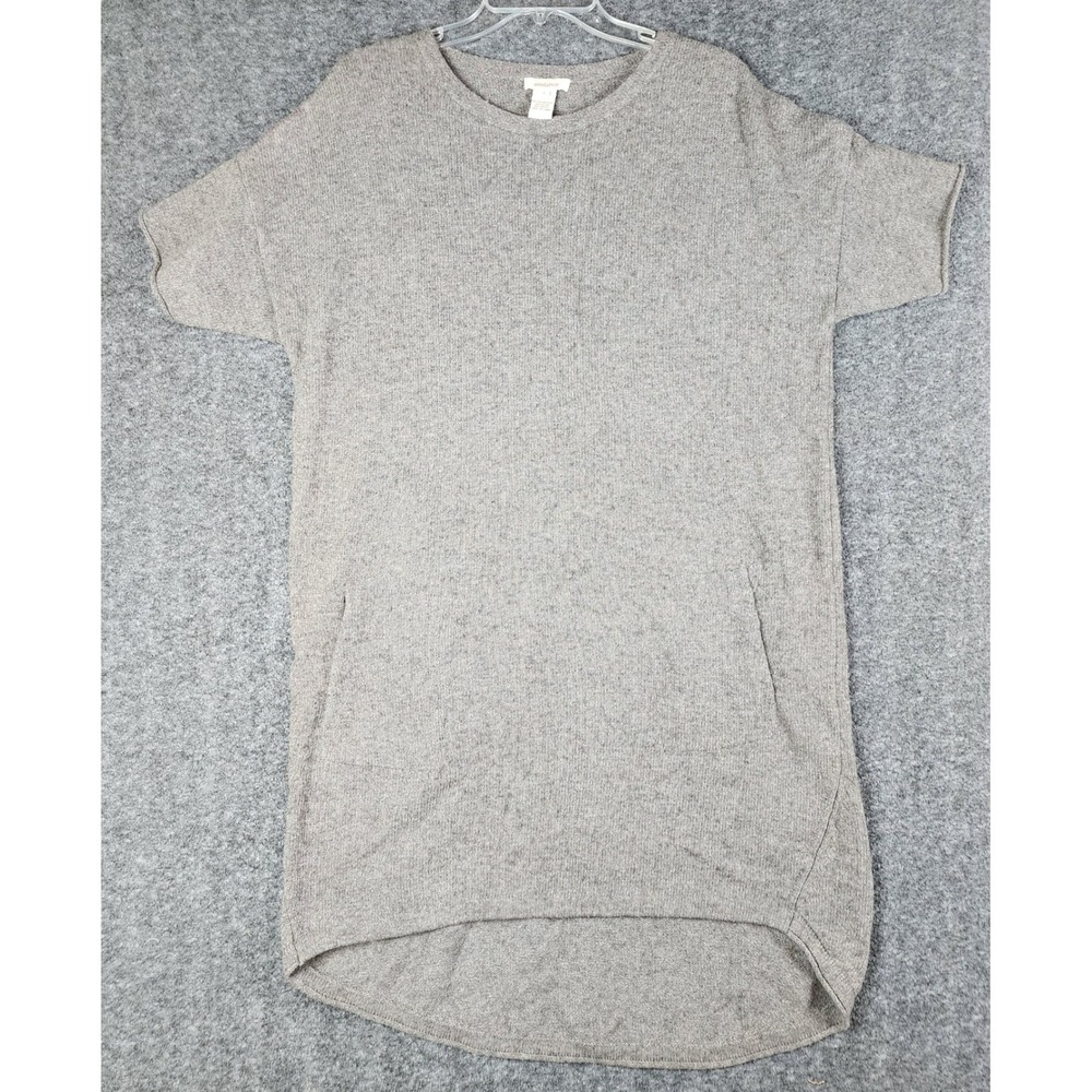 Sundance Taupe Midi T-Shirt Dress
